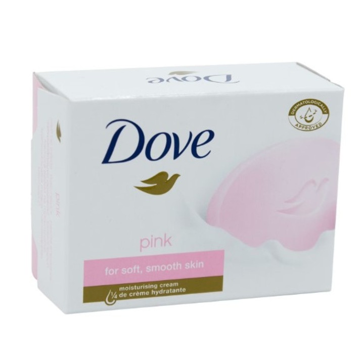 Sapun solid Dove Pink, 90 gr