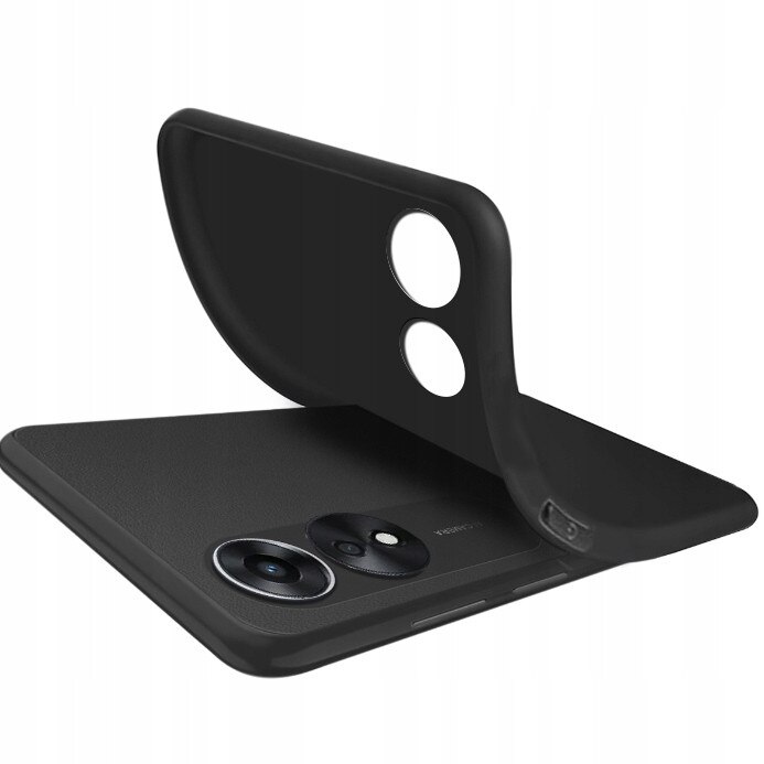 HUSA PCS pentru Oppo A78 5G / A58 5G, Negru Mat