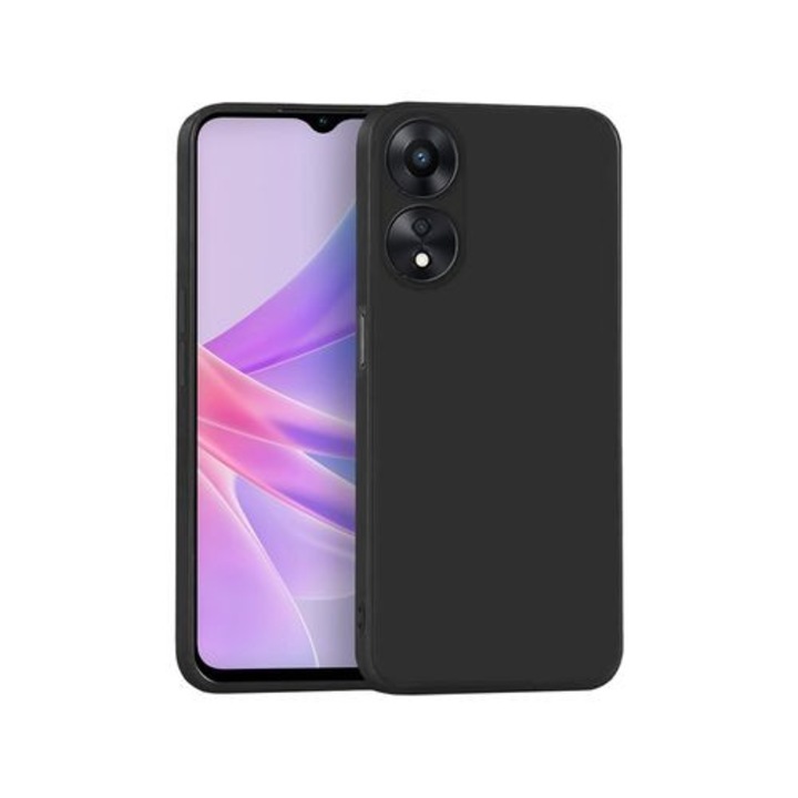 HUSA PCS pentru Oppo A78 5G / A58 5G, Negru Mat