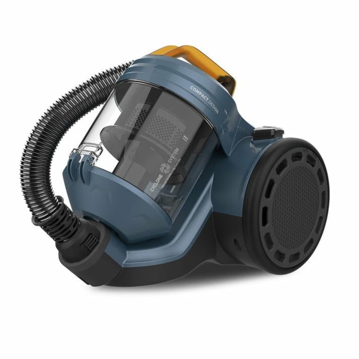 Aspirator, Taurus, Cyclone, 800W, 2l, ciclononic, negru/albastru