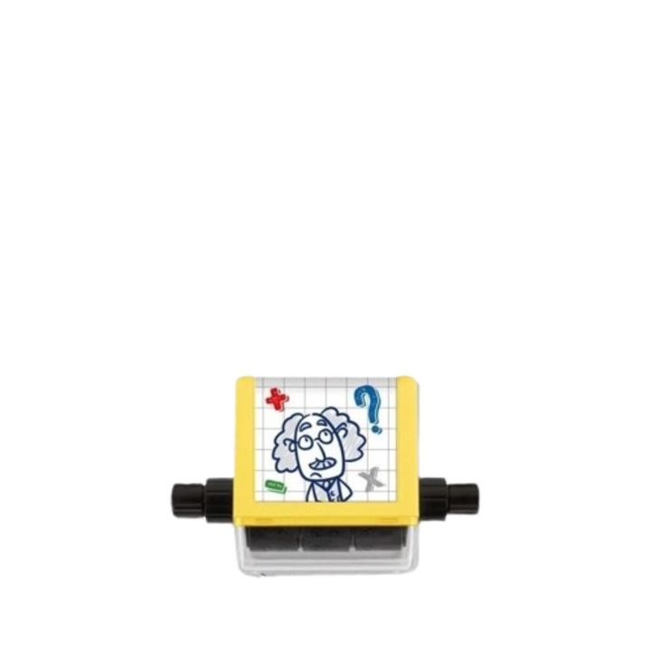 Печат за обучение по математика, Kidea, пластмаса, ред на операциите, 120x150 мм