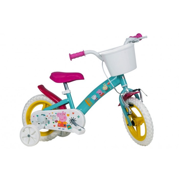 Детски велосипед Toimsa колекция Peppa Pig 12 цола Многоцветен