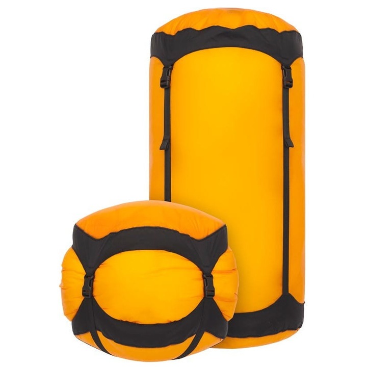Összenyomható táska Sea To Summit Ultra-Sil, 35L, ultrakönnyű, vízálló, sárga, 288x578mm