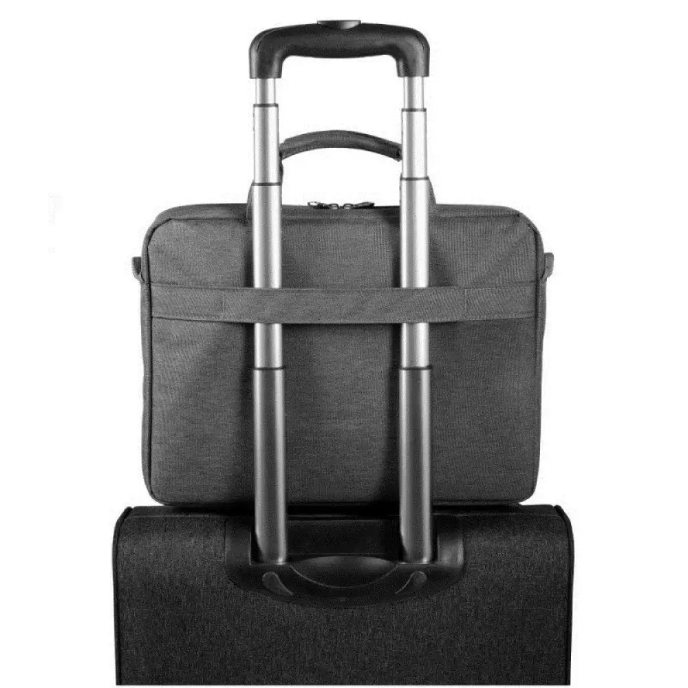Geanta laptop PORT DESIGNS, PET, Unisex, 39.6cm, Negru, 385x35x260mm