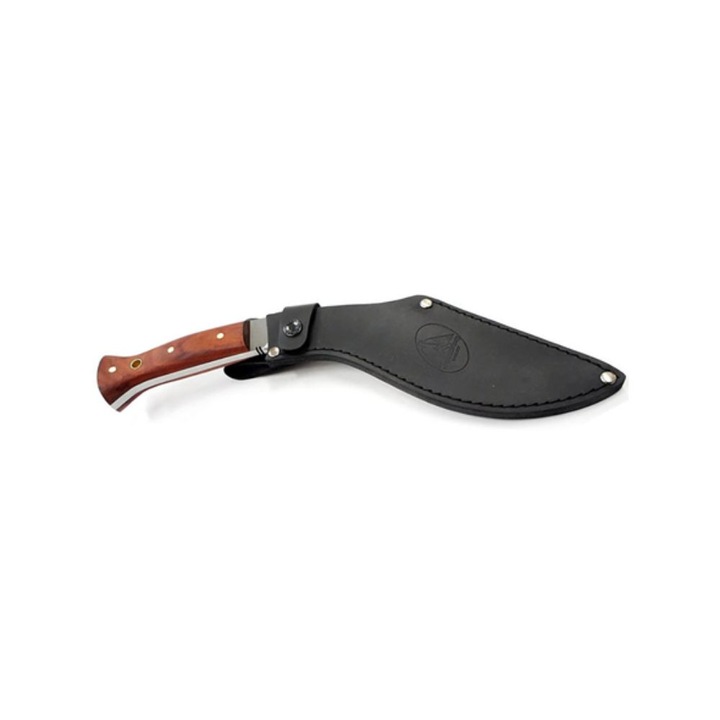 Cutit, Condor tool & knife, Otel Carbon 1075HC, 25.4cm, Lemn, Teaca Piele