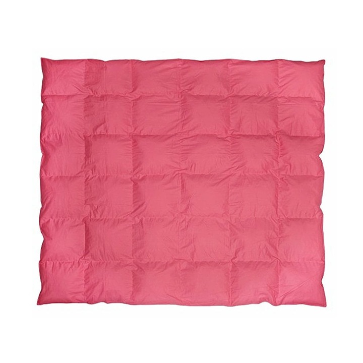 Pilota de iarna, 160x200 cm, Semi-puf de gasca, Naturala, Groasa