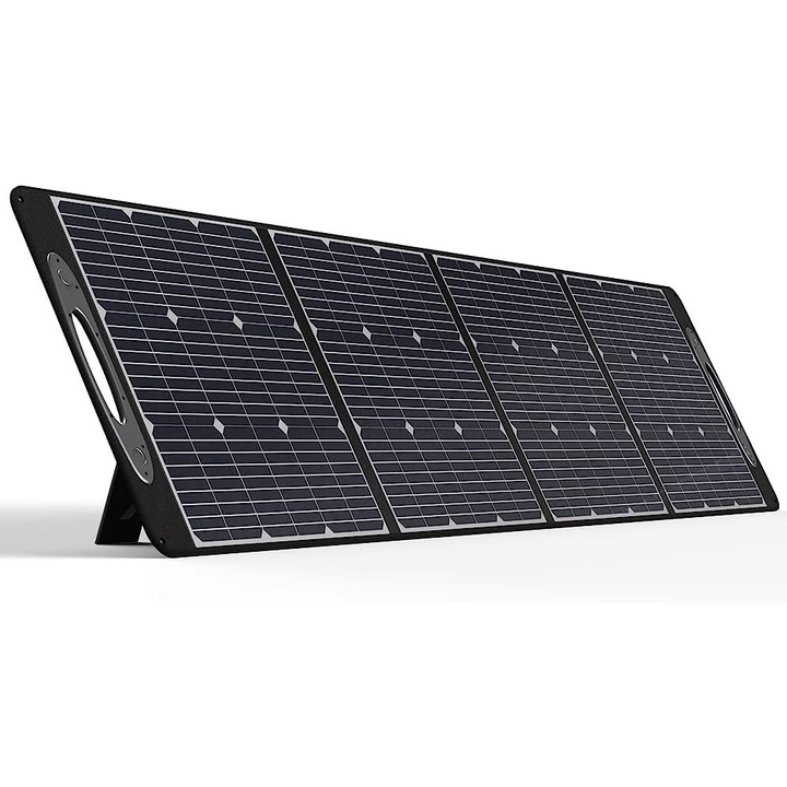 Panou solar portabil Oukitel PV200, 200W, Pliabil in 4 bucati, IP65