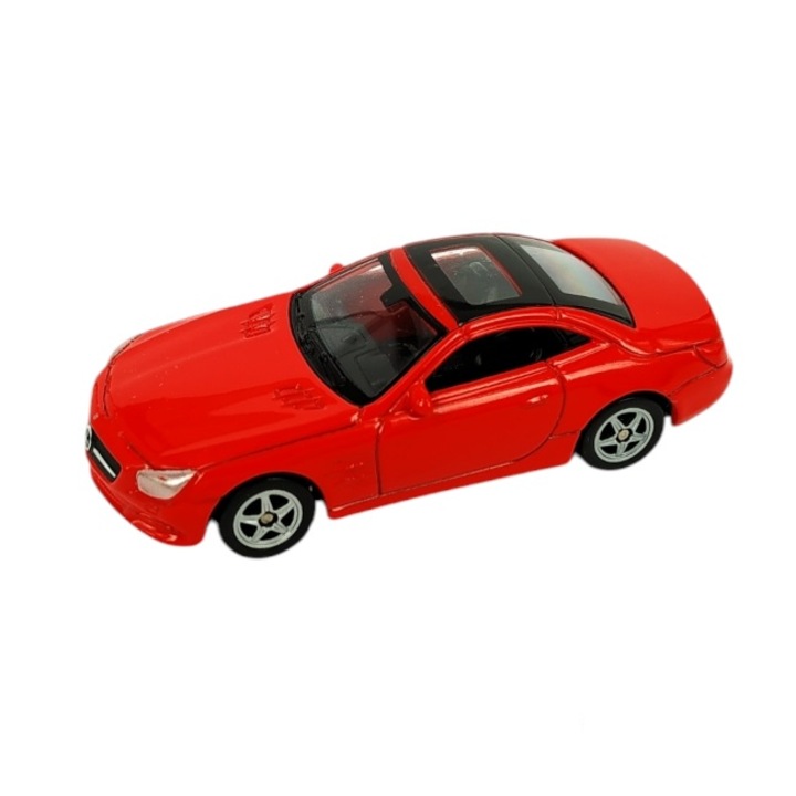 Количка Welly Mercedes Benz 2012 SL500, Колекционерска, Метален модел, Мащаб 1:64, Червен