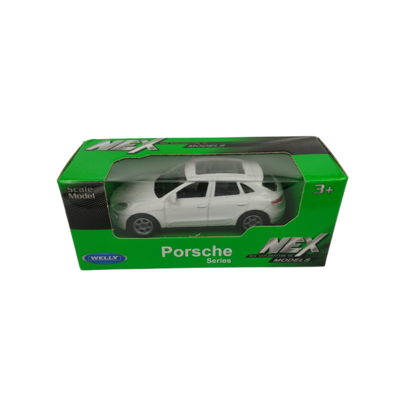 Miniature Porsche Macan Turbo – Welly 1/43 – Musée Porsche – Collection, Occasion