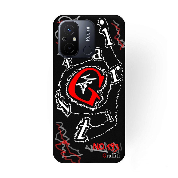 Telefontok Xiaomi Redmi 12C - Graffiti No.193 mintás szilikon tok