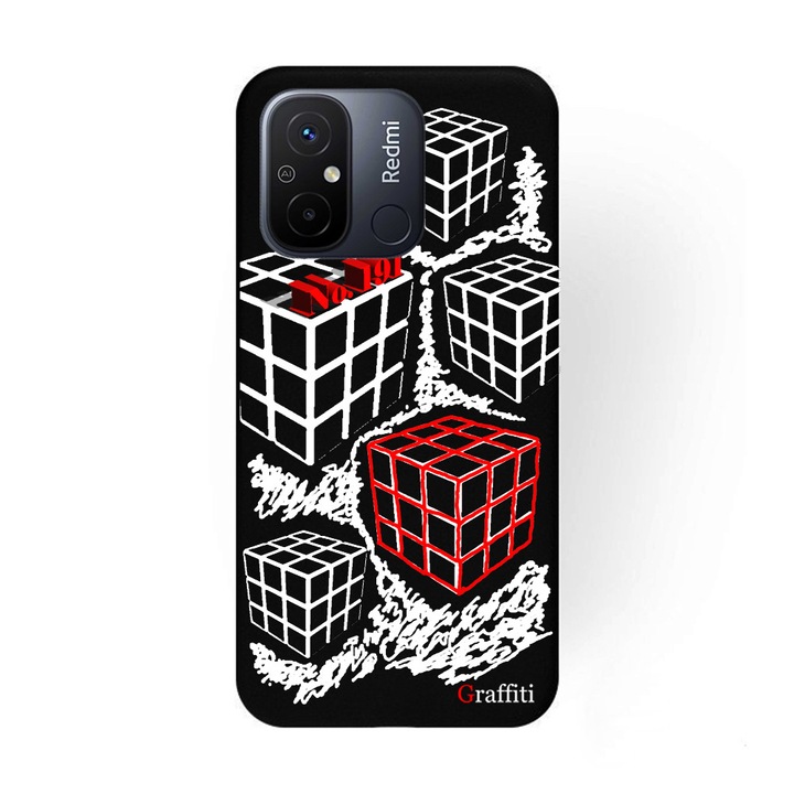 Telefontok Xiaomi Redmi 12C - Graffiti No.191 mintás szilikon tok