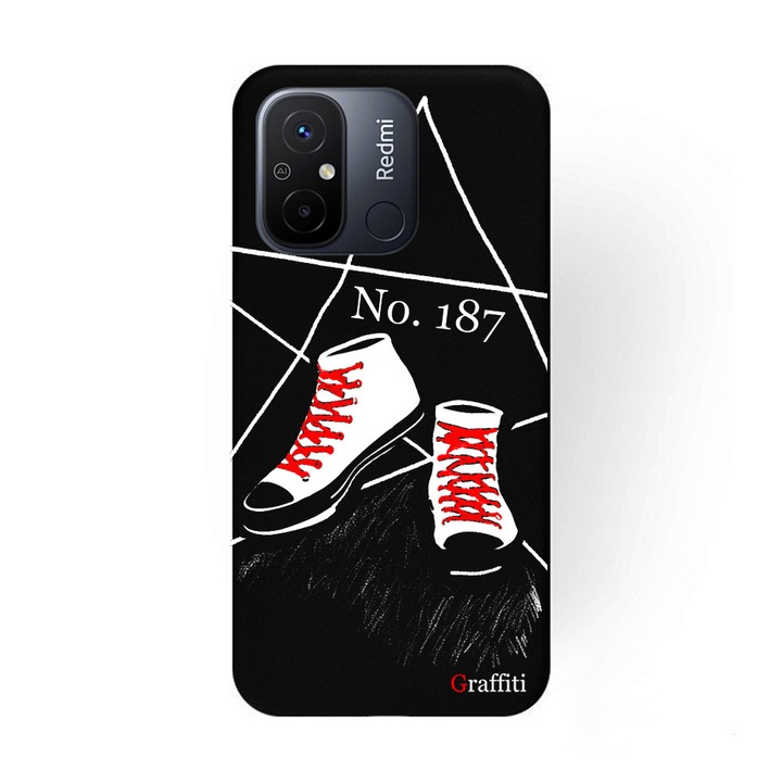 Telefontok Xiaomi Redmi 12C - Graffiti No.187 mintás szilikon tok