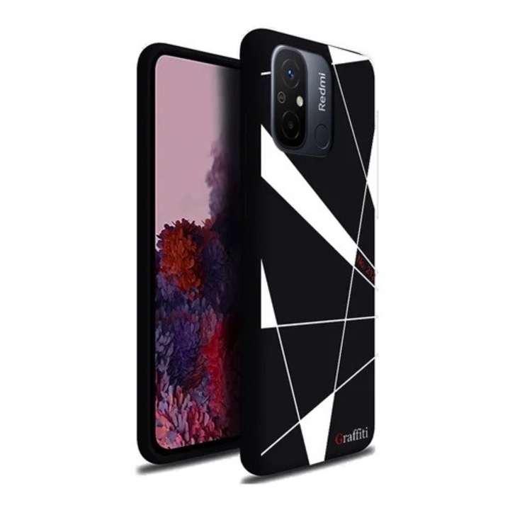 Telefontok Xiaomi Redmi 12C - Graffiti No.212 mintás szilikon tok