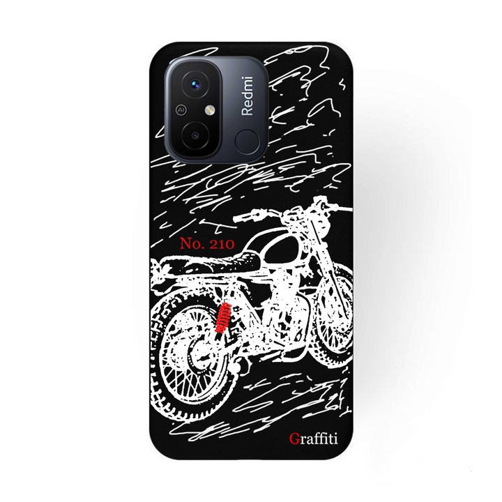 Telefontok Xiaomi Redmi 12C - Graffiti No.210 mintás szilikon tok
