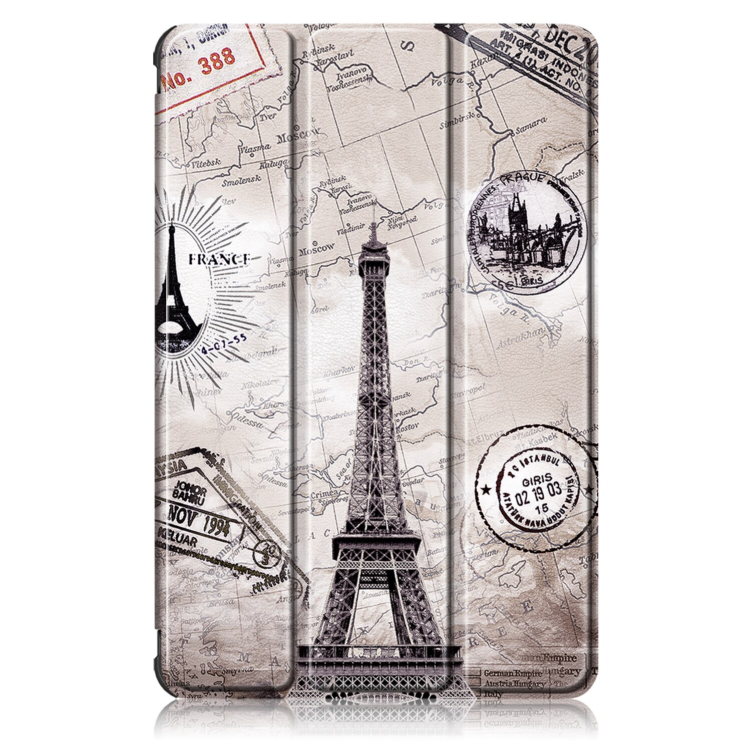 Husa de protectie premium Natty Pell, Compatibila cu Samsung Galaxy TAB S7 (SM-T870/SM-T875) - Eifel
