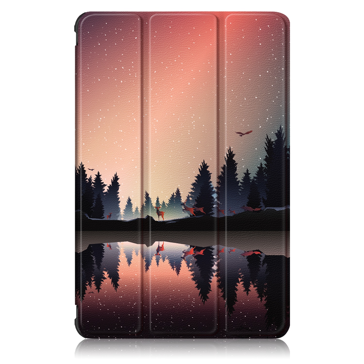 Husa de protectie premium Natty Pell, Compatibila cu Samsung Galaxy TAB S7 (SM-T870/SM-T875) - Forest