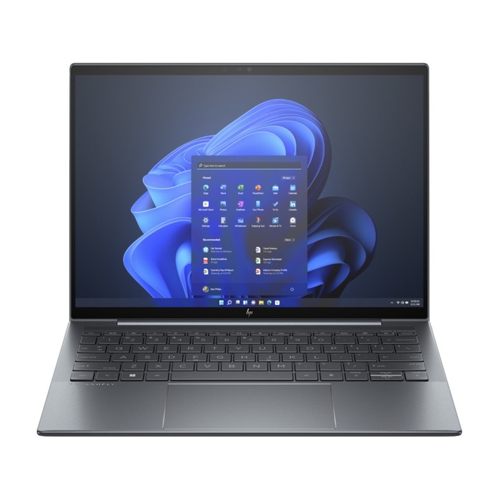 Лаптоп HP Dragonfly G4, 96X05ET.250SSD, Intel Core i7-1355U (10-ядрен), Intel Iris Xe graphics, 32GB 6400MHz LPDDR5, Син