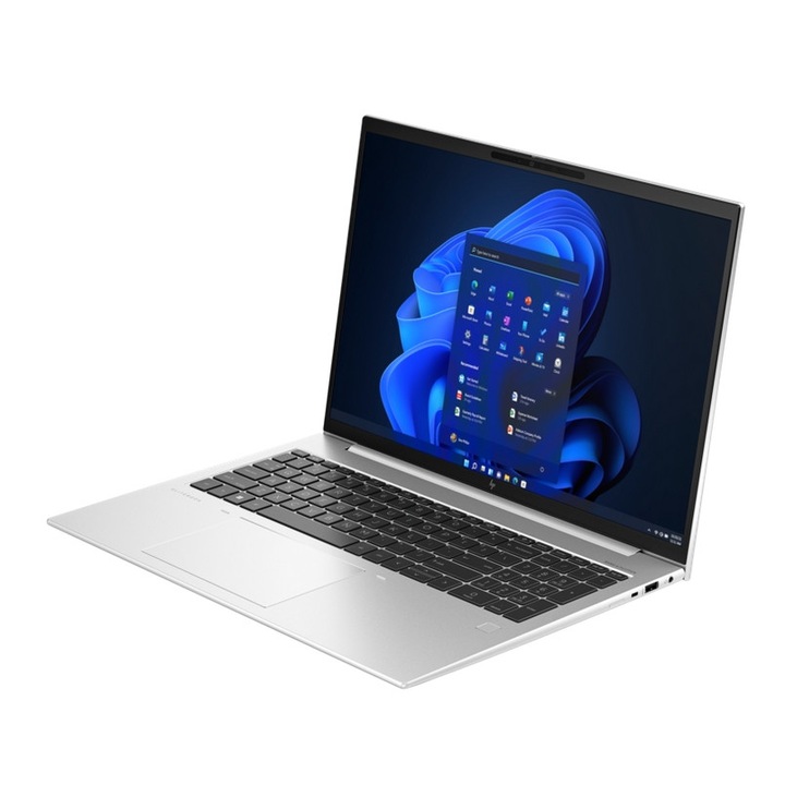 Лаптоп HP EliteBook 860 G10, 7L7Y5ET.16GB.2TBSSD, 16", Intel Core i7-1355U (10-ядрен), Intel Iris Xe Graphics, 16 GB 4800 MHz DDR5, Сребрист