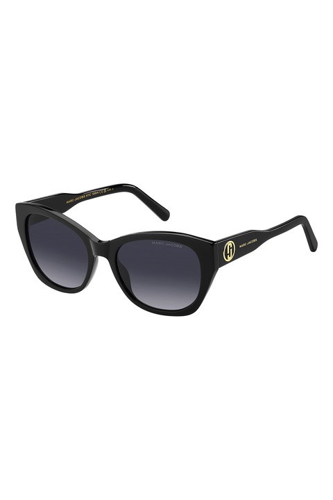 Marc Jacobs, Слънчеви очила Cat-Eye с Double J Signature, Черен, 55-19-140