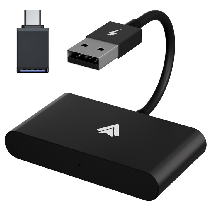 Dongle wireless Android Auto Enforose, compatibil cu masini originale, instalare usoara, design compact