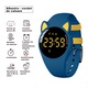 Ceas sport pentru copii, rezistent la apa 5 ATM, cu LED, Cronometru, Alarma, Data, Ceas Fitness Tracker Cu Pedometru, Albastru
