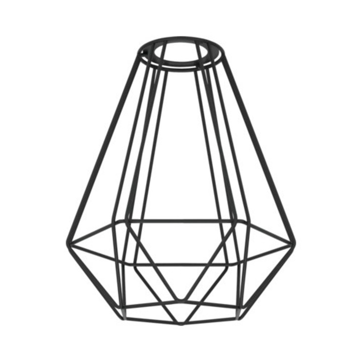 Abajur Otel Capoliveri-e Ø175 Mm, 205 Mm, Negru