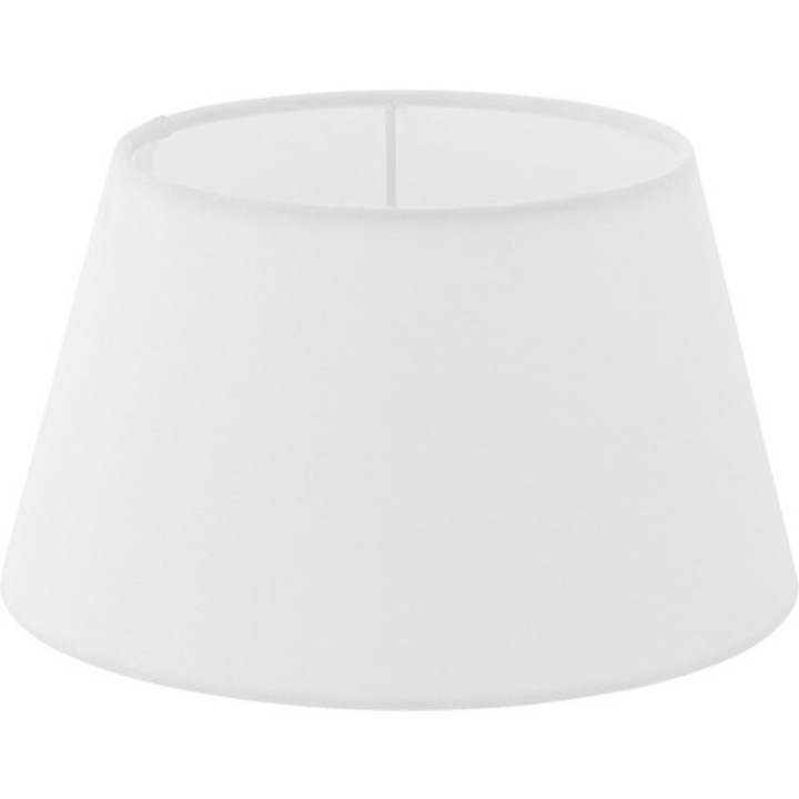 Abajur Textil Vintage E14/e27 Ø250 Mm, 140 Mm, Alb