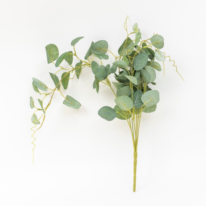 Mesterséges eukaliptusz csokor, H 50 cm, BSP / SL244