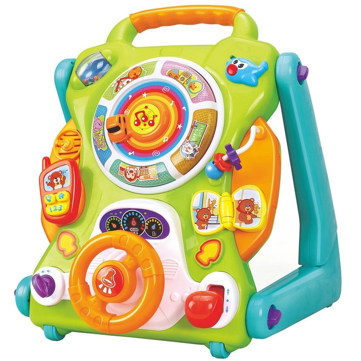 Интерактивен център с маса и дъска за писане SOLTOY, Дъска с множество дейности