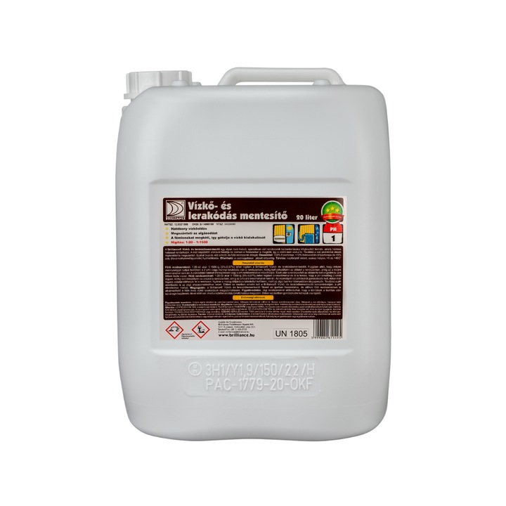 Brilliance Vízkő és lerakódásmentesítő 20 l