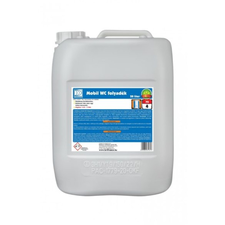 Solutie WC Brilliance Mobile WC lichid 20 l