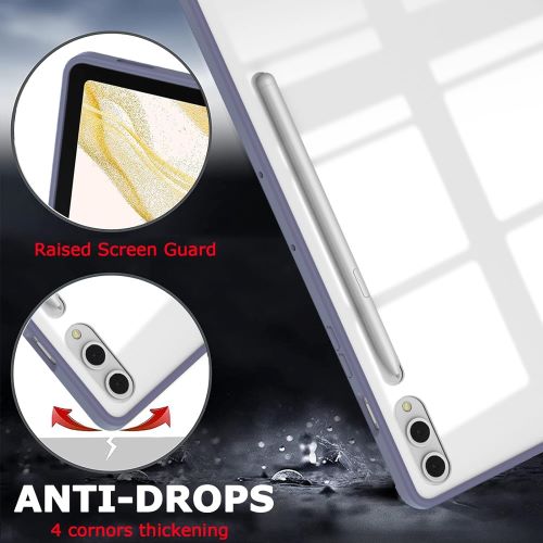 Husa Smart Cover compatibila cu Samsung Galaxy Tab S10 Lite /S10 FE, Slot Pen, Lavanda, TELGORBCS