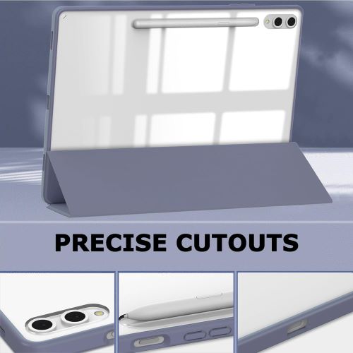 Husa Smart Cover compatibila cu Samsung Galaxy Tab S10 Lite /S10 FE, Slot Pen, Lavanda, TELGORBCS