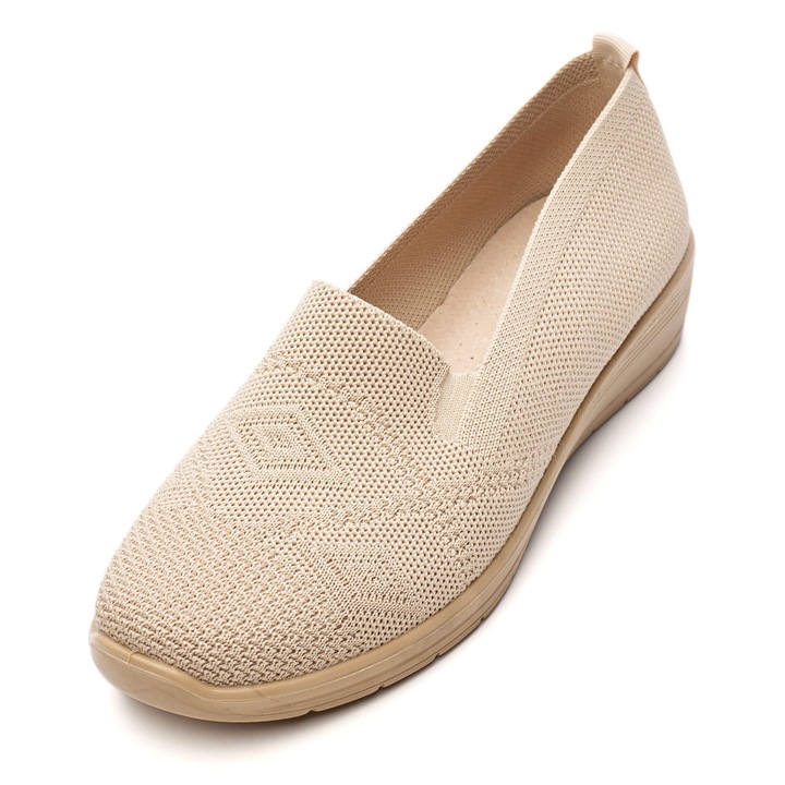 Pantofi dama plasa TA2-03, Bej