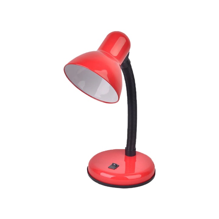 Veioza Klaus E27 Plastic Rosu(20)