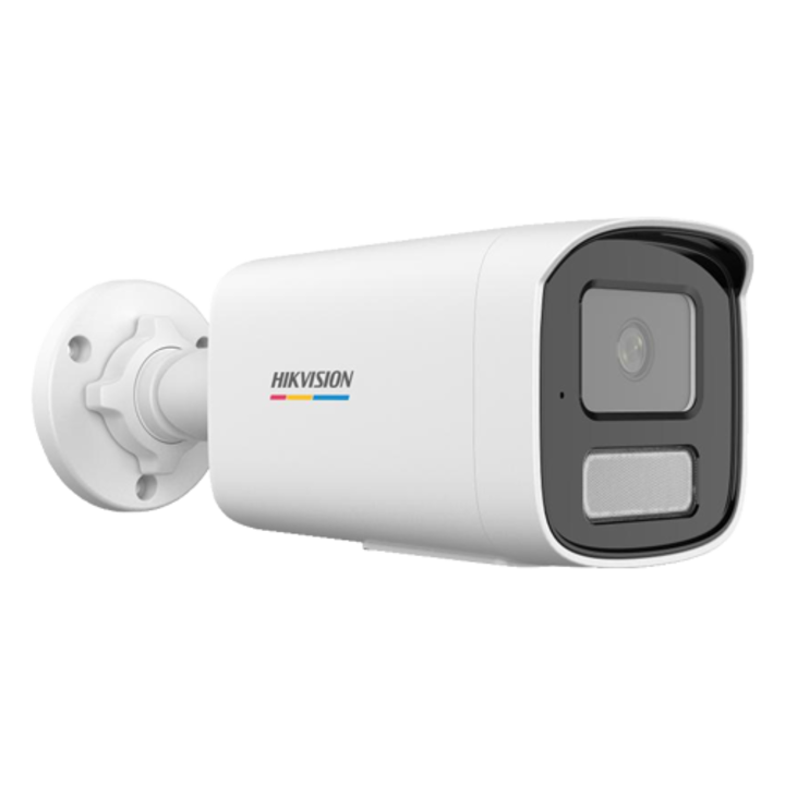 ColorVu, Dual Light - Камера IP, 6MP, леща 4.0mm, IR 50m, WL 50m, Mic, PoE - HIKVISION DS-2CD1T67G2H-LIU-4mm