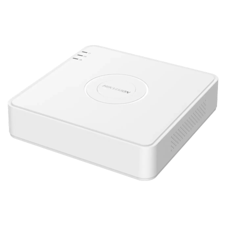DVR 4 ch видео 1080P lite, Дълбоко обучение, 1 ch IP макс. 2MP аудио над коаксиален, HIKVISION, DS-7104HGHI-M1