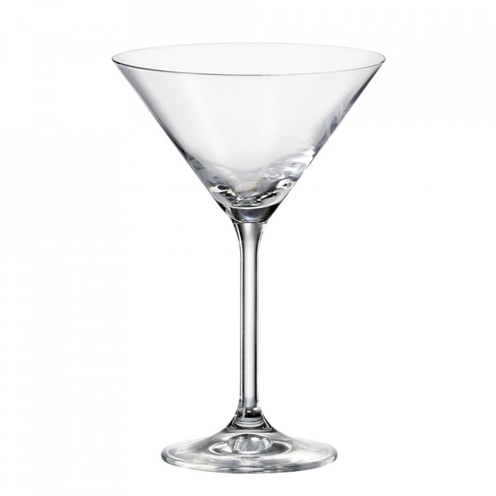 Комплект чаши за мартини Bohemia Royal Martini 210мл, 6 бр. 1007041