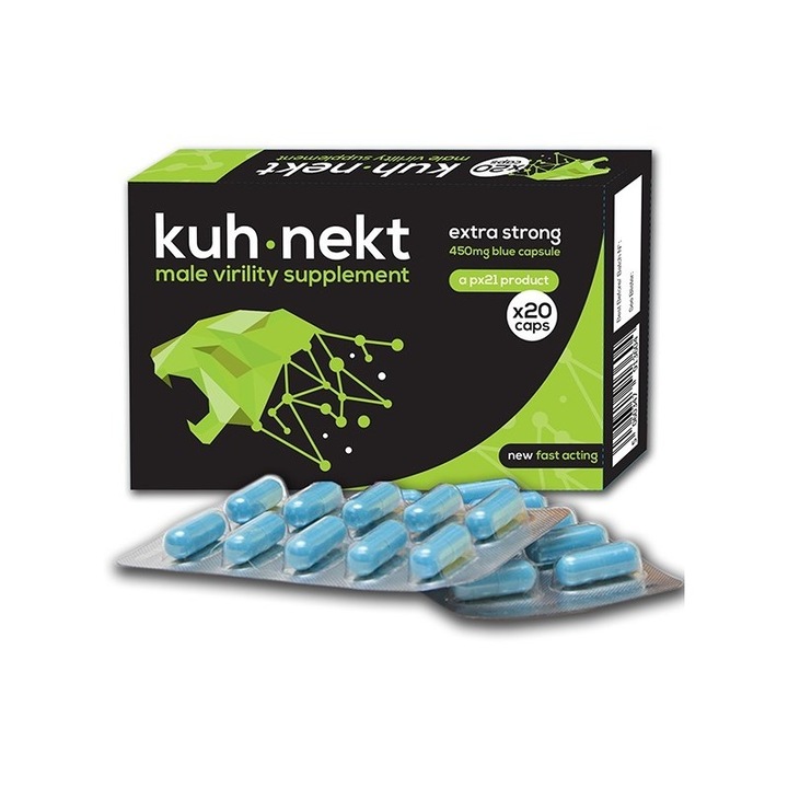 Supliment pentru virilitate masculina, Kuh-Nekt Green, 20 capsule