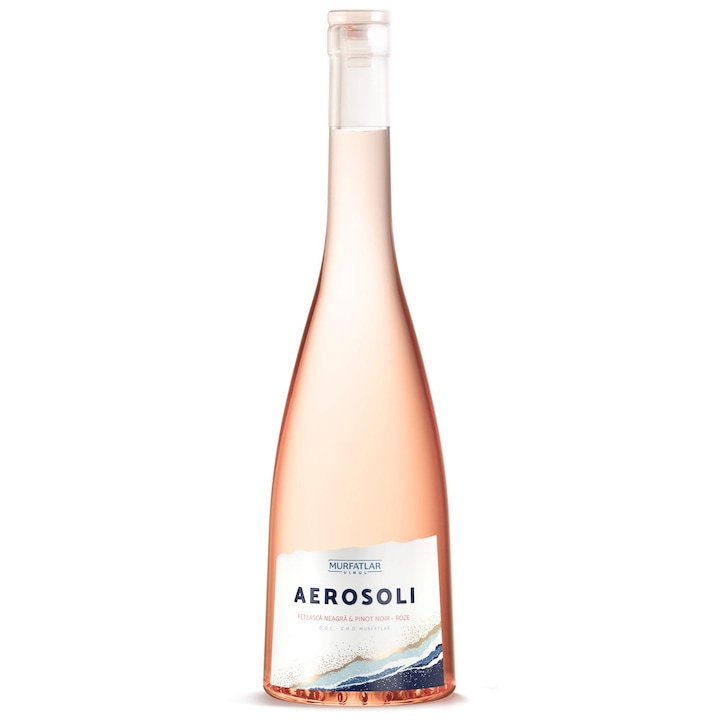 Vin roze Aerosoli, Feteasca Neagra & Pinot Noir, 750 ml, 12%vol, sec DOC-CMD Murfatlar