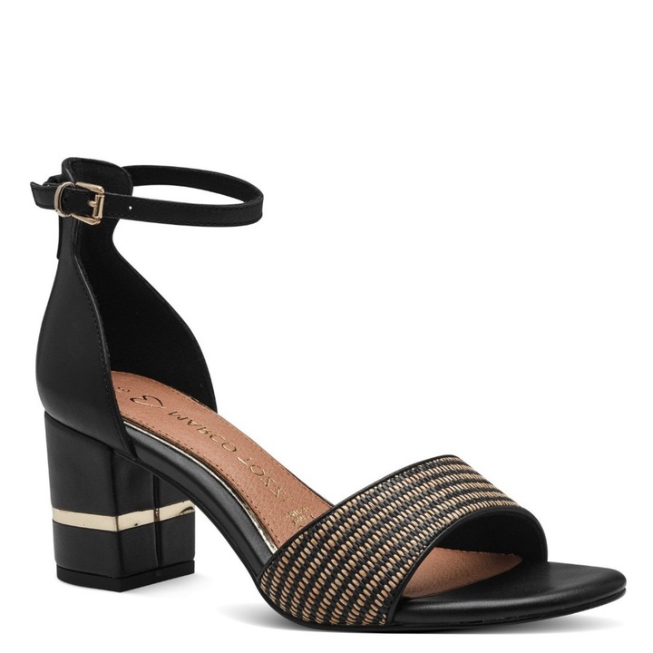 Marco Tozzi Marco Tozzi női bokapántos szandál 28365-42-098 fekete kombi 07239
