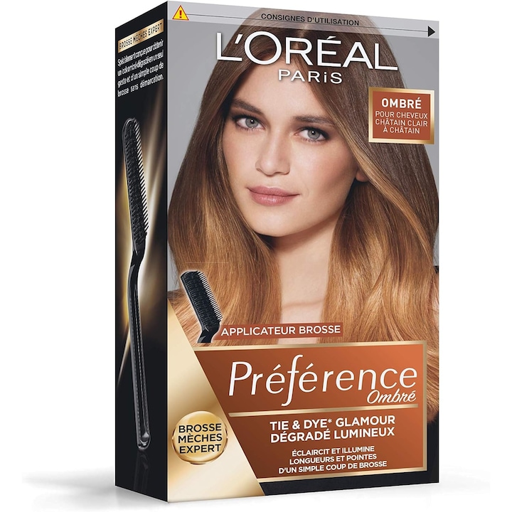 Vopsea de par permanenta, L'Oreal Paris, Preference Umbre pentru blond