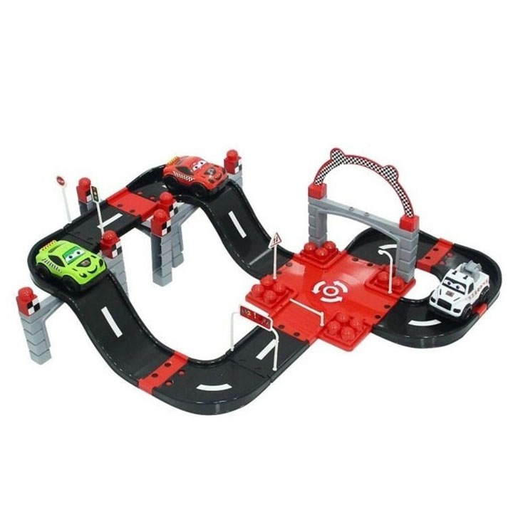 Set circuit masini Virtual Trend®, 30 piese Ucar City