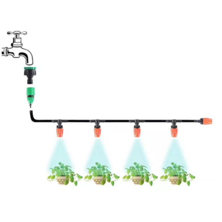 20 m-es párakapu, sprinkler öntözőköd, VG