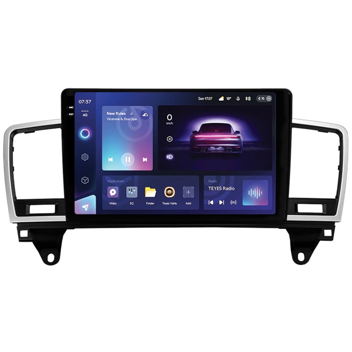 Navigatie Auto Teyes CC3 2K Mercedes-Benz ML W166 2011-2015 4+64GB 9.5" QLED Octa-core 2Ghz, Android 4G Bluetooth 5.1 DSP