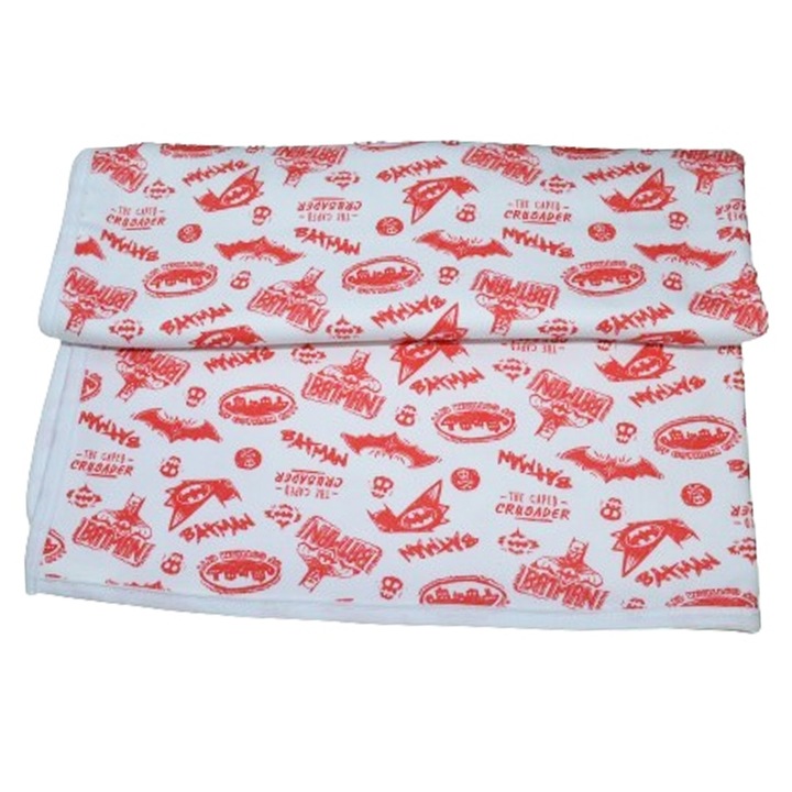 Pamut takaró gyerekeknek Minijunior MJ1104R, Piros