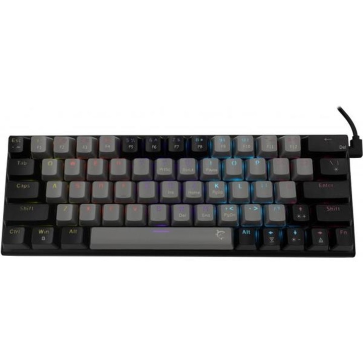 Tastatura gaming White Shark GK-002721 WAKIZASHI / Gri-negru US-BLUE.SW