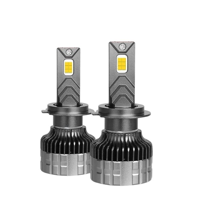 Комплект от 2 крушки Led Xentech Light H7 SK8 pro chip 5570, 55 вата