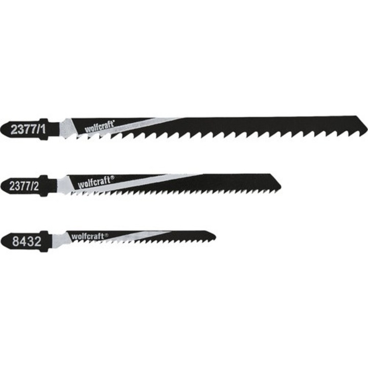 Set Briceag & Panze Fierastrau Pendular Wolfcraft Prindere T, 12 Piese