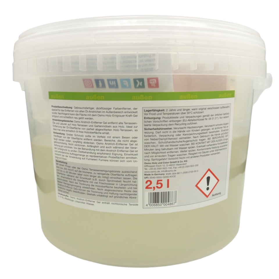 Set gel pentru indepartarea stratului vechi de vopsea, Osmo, Paint